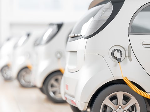charging car